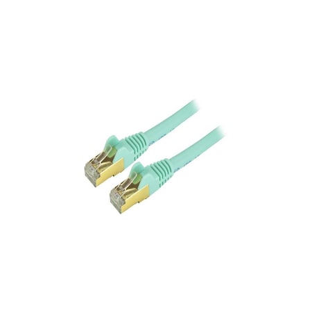 12 Ft. Ethernet Patch Cable - Aqua